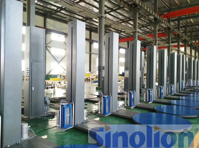 Integrated Fully Automatic Pallet Stretch Wrapping Machine
