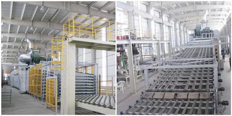 Germany Type Gypsum Board Precast Concrete Ceiling Panels Production Line