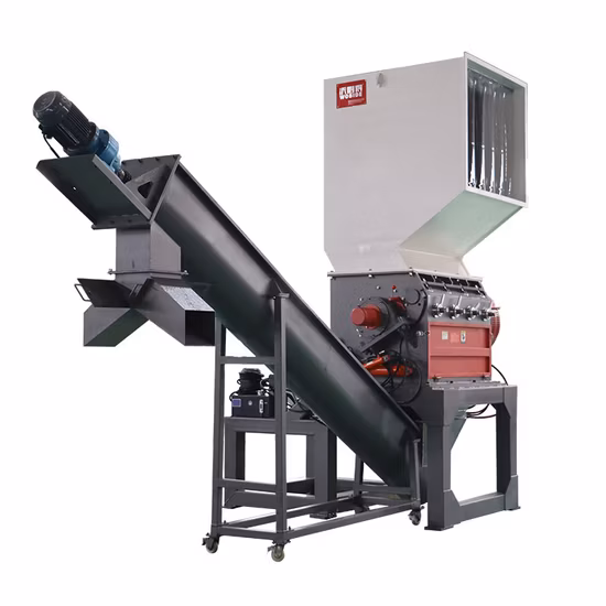 Plastic Can PS PP Idpe PVC HDPE Pet Bottle Crushing Machine